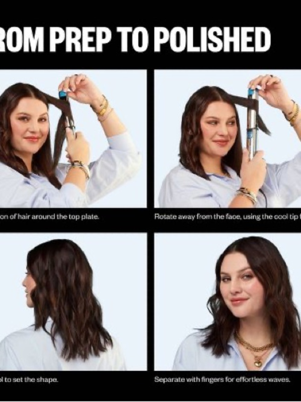 BaBylissPRO Nano Titanium Prima3000 Ionic Straightening Flat Iron - Blue - 1.25" - Picture 7 of 13